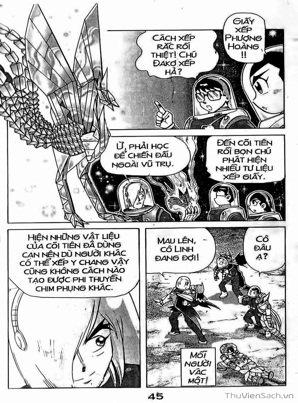 Truyện Tranh Hiệp Sĩ Giấy - Origami Fighter trang 5