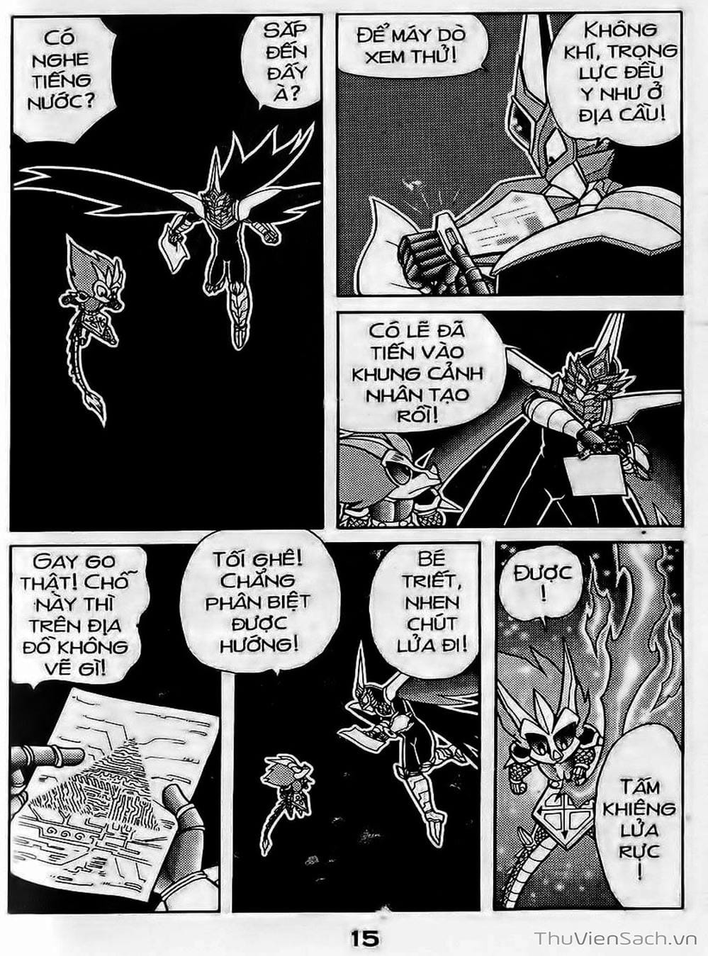 Truyện Tranh Hiệp Sĩ Giấy - Origami Fighter trang 5