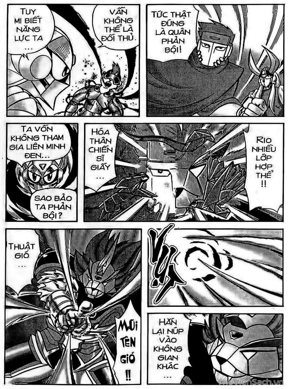 Truyện Tranh Hiệp Sĩ Giấy - Origami Fighter trang 5