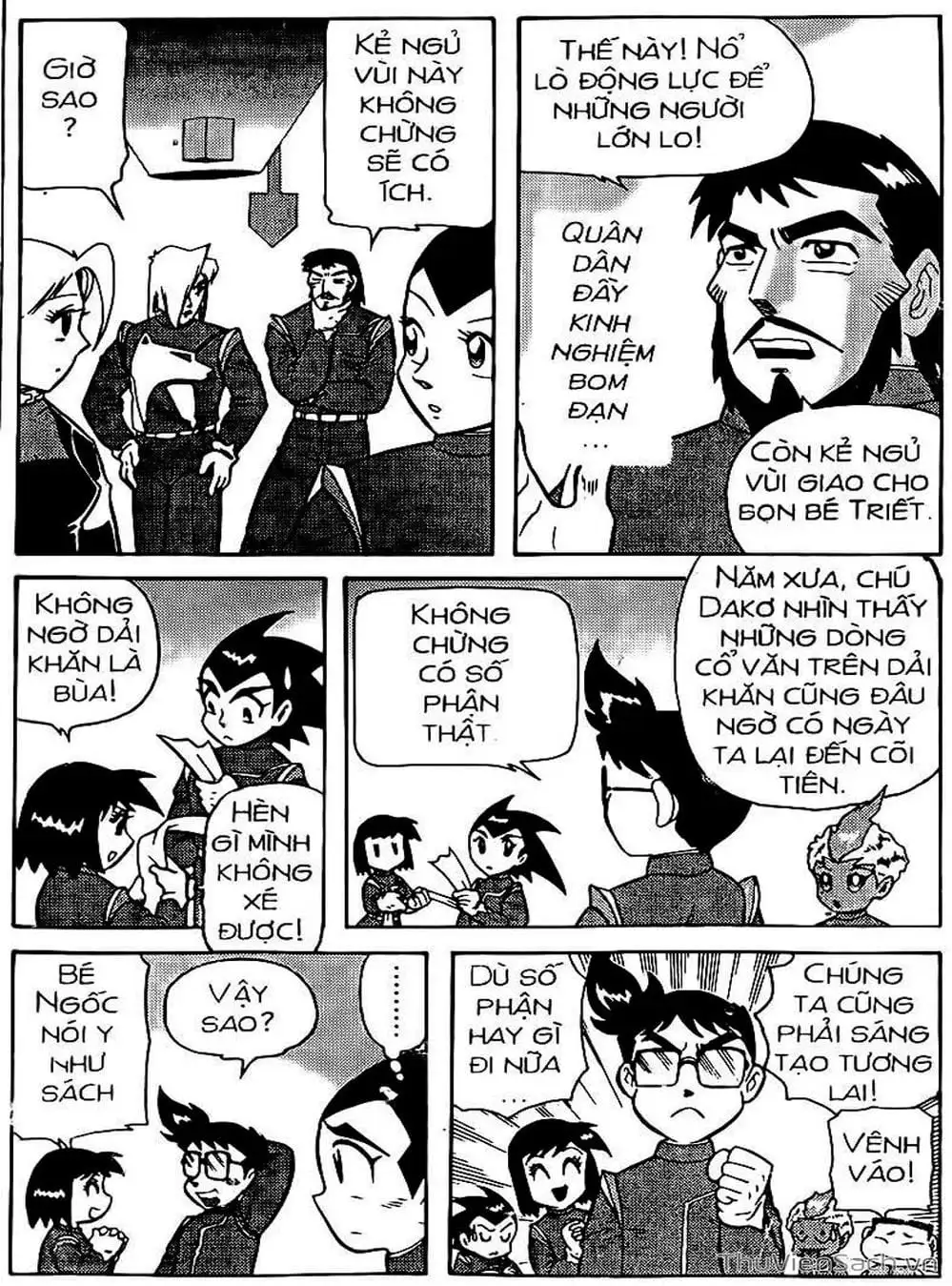Truyện Tranh Hiệp Sĩ Giấy - Origami Fighter trang 5
