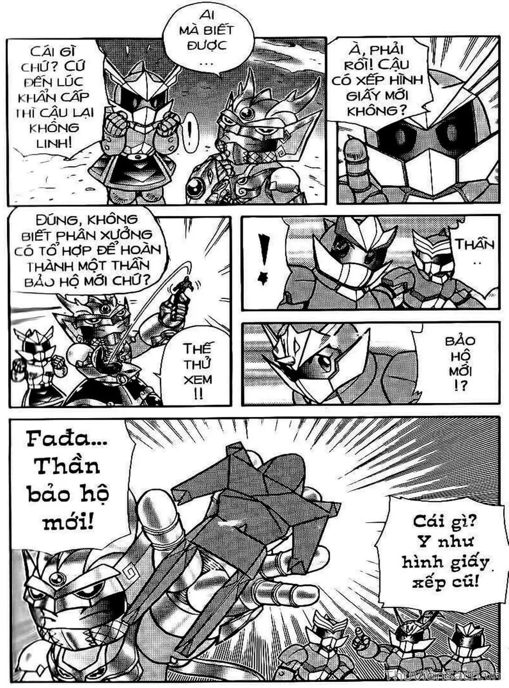 Truyện Tranh Hiệp Sĩ Giấy - Origami Fighter trang 5