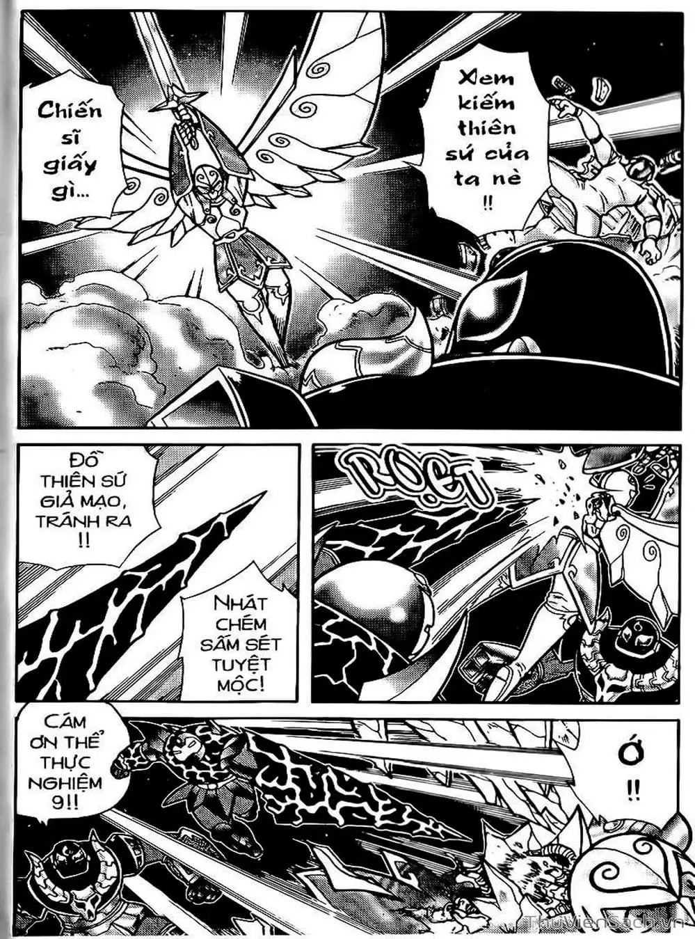 Truyện Tranh Hiệp Sĩ Giấy - Origami Fighter trang 5