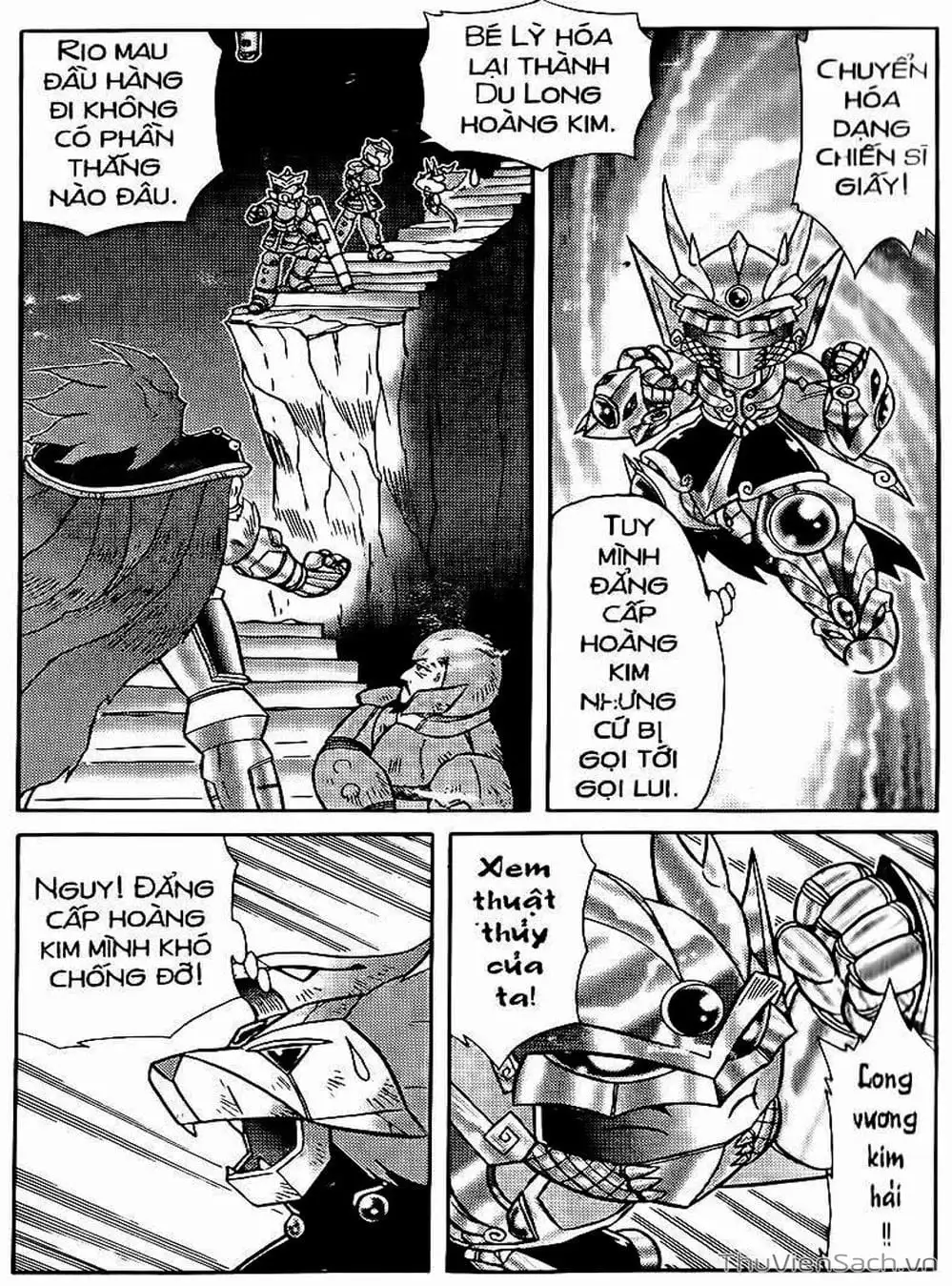 Truyện Tranh Hiệp Sĩ Giấy - Origami Fighter trang 5