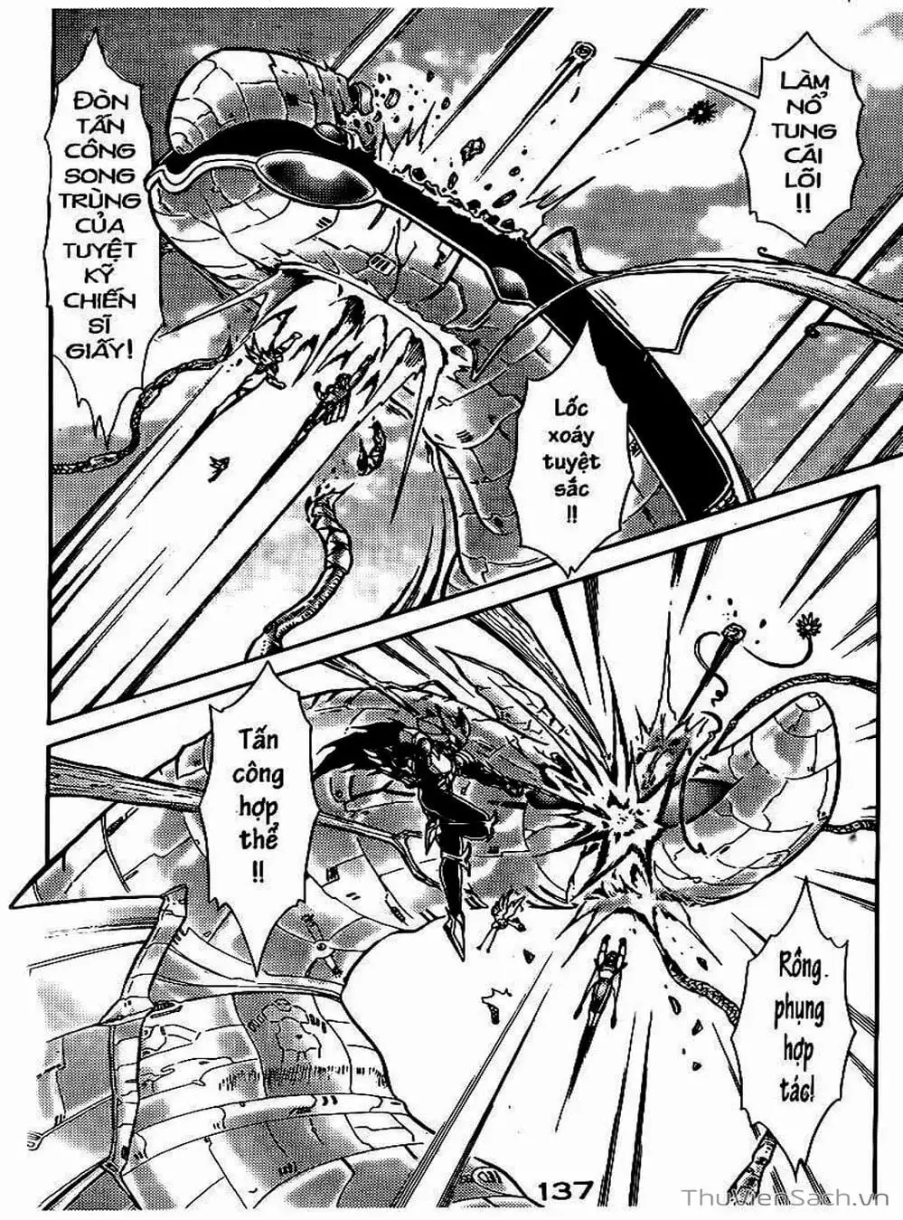 Truyện Tranh Hiệp Sĩ Giấy - Origami Fighter trang 5