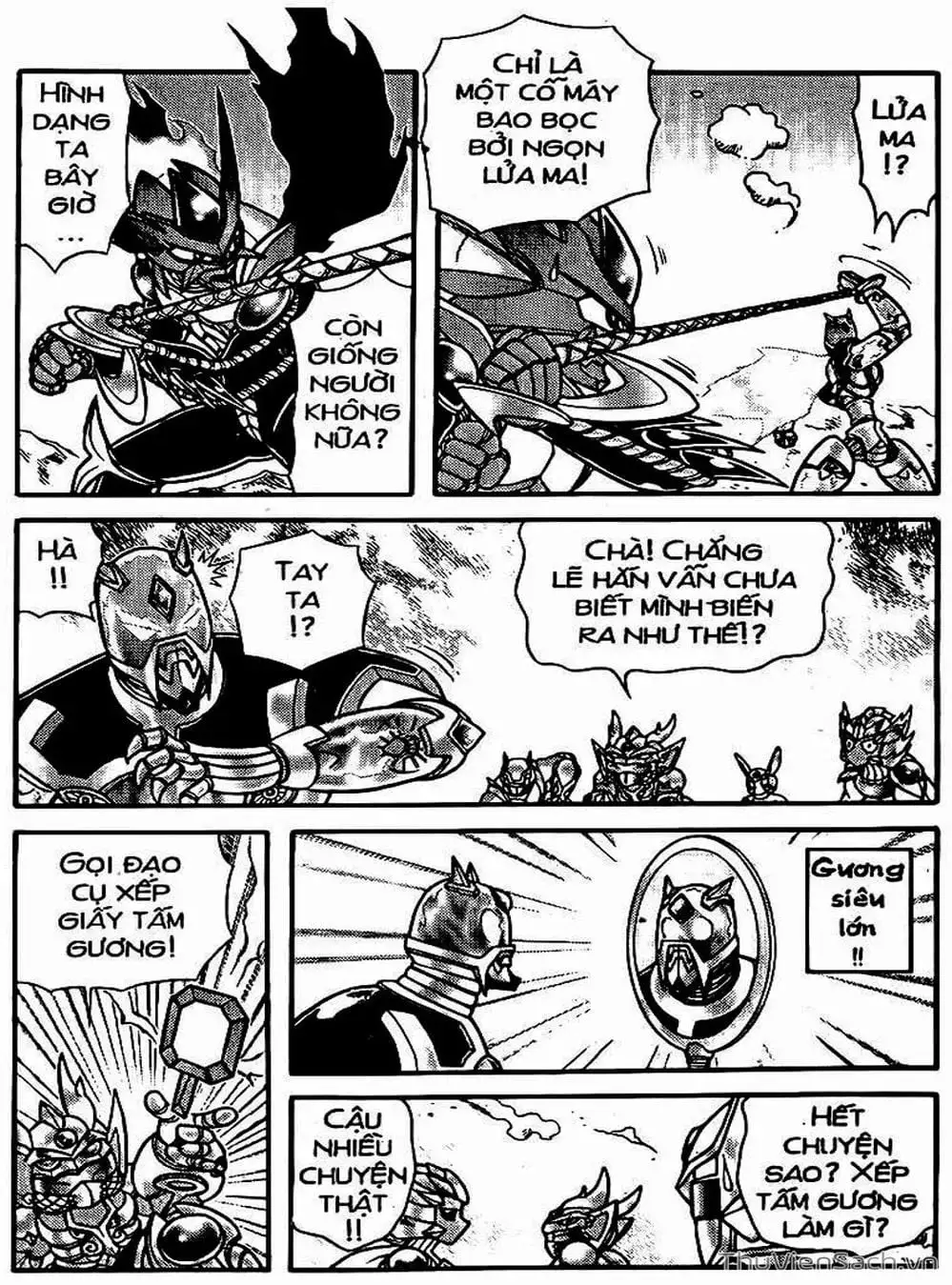 Truyện Tranh Hiệp Sĩ Giấy - Origami Fighter trang 5