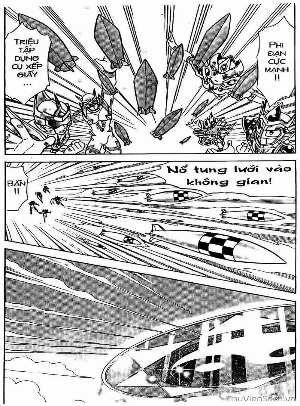 Truyện Tranh Hiệp Sĩ Giấy - Origami Fighter trang 5