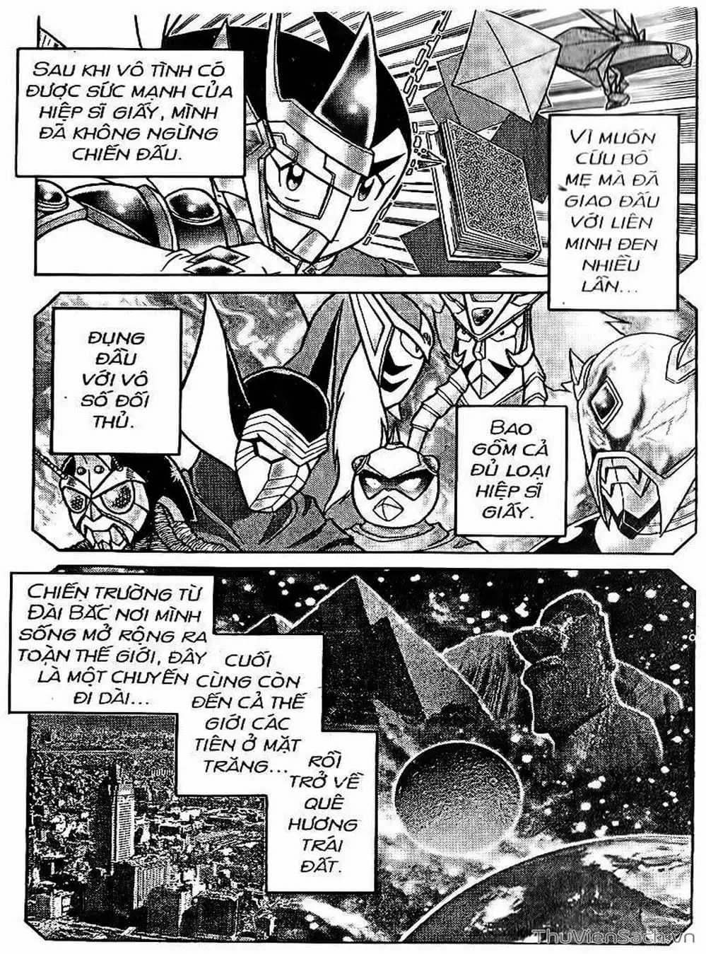 Truyện Tranh Hiệp Sĩ Giấy - Origami Fighter trang 5