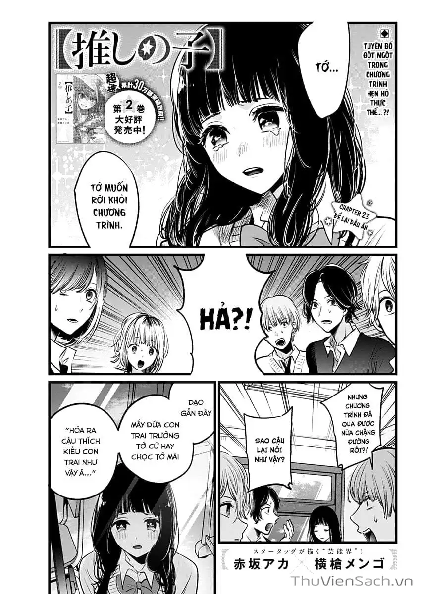 Truyện Tranh Đứa Con Của Thần Tượng - Oshi No Ko trang 5