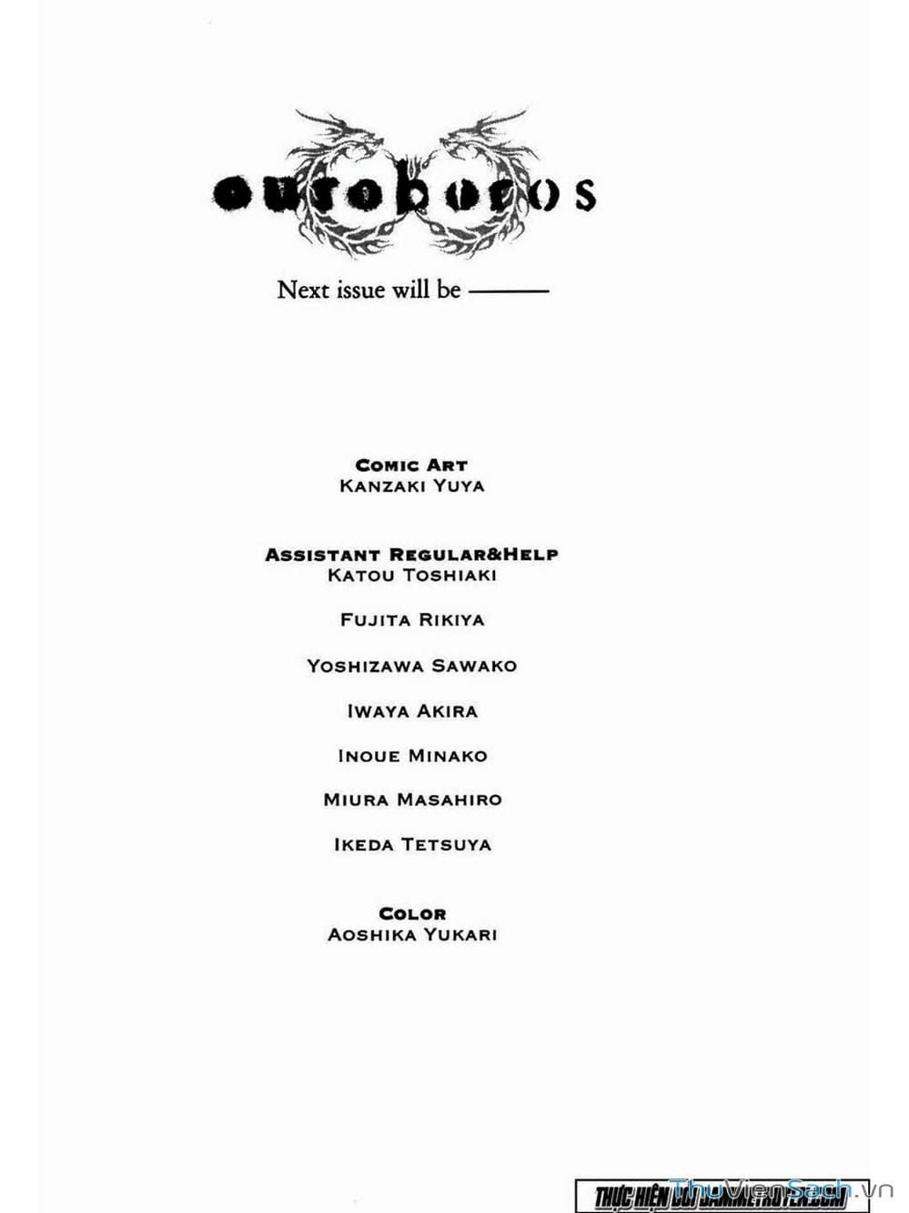 Truyện Tranh Ouroboros - Vĩnh Cửu Luân Hồi trang 6
