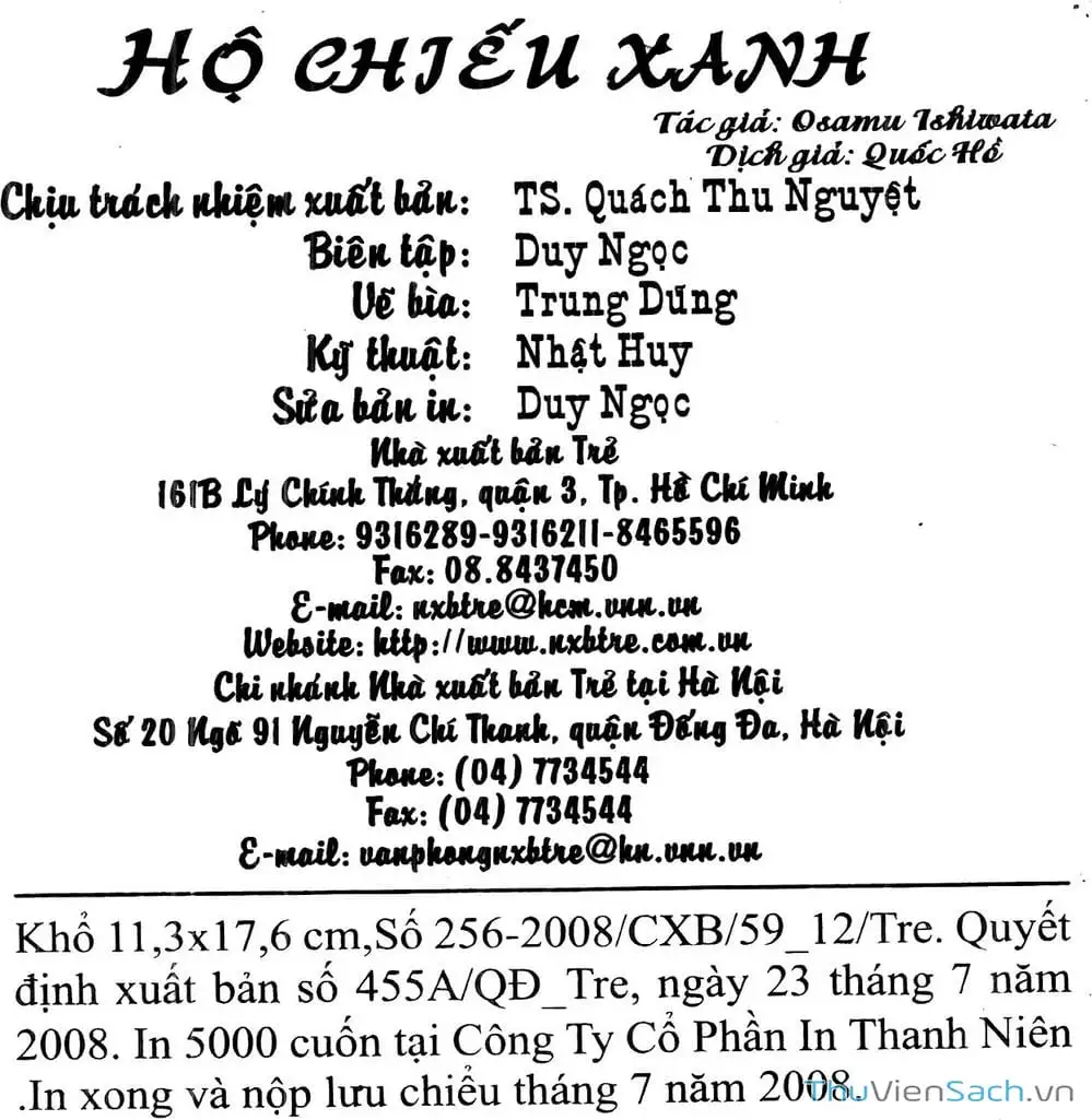 Truyện Tranh Hộ Chiếu Xanh - Passport Blue trang 4