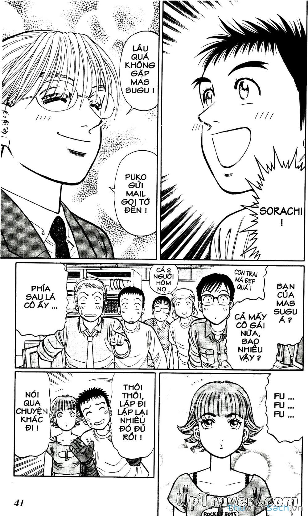 Truyện Tranh Hộ Chiếu Xanh - Passport Blue trang 4