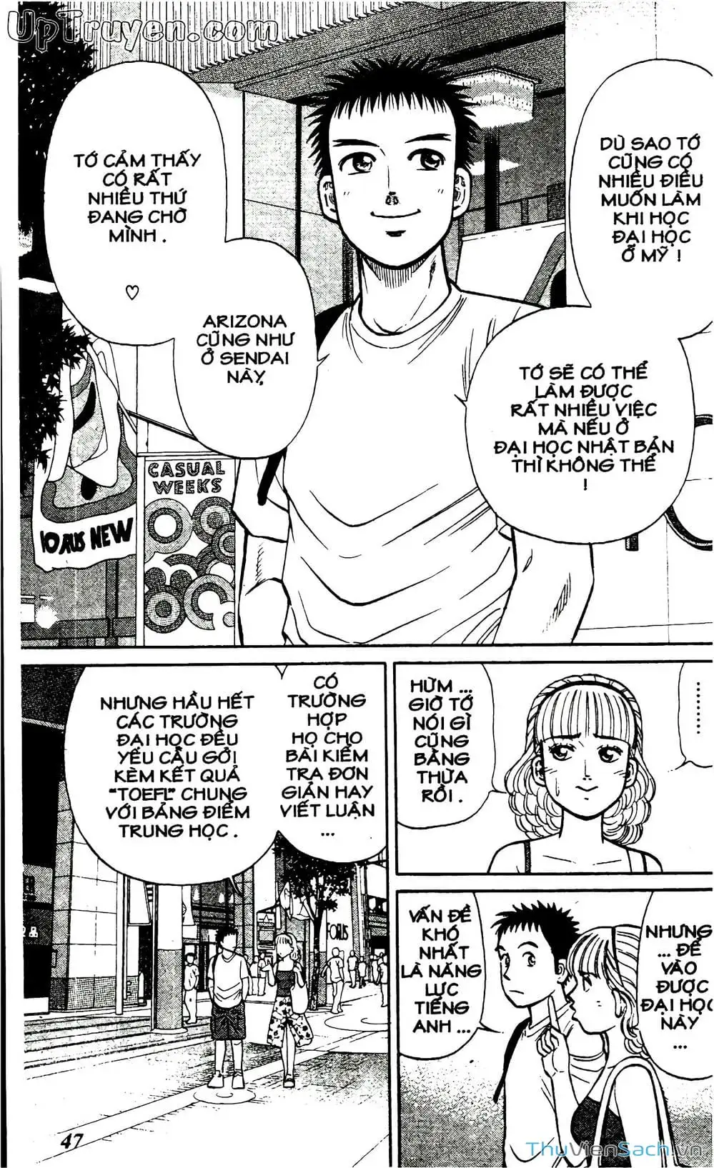 Truyện Tranh Hộ Chiếu Xanh - Passport Blue trang 4