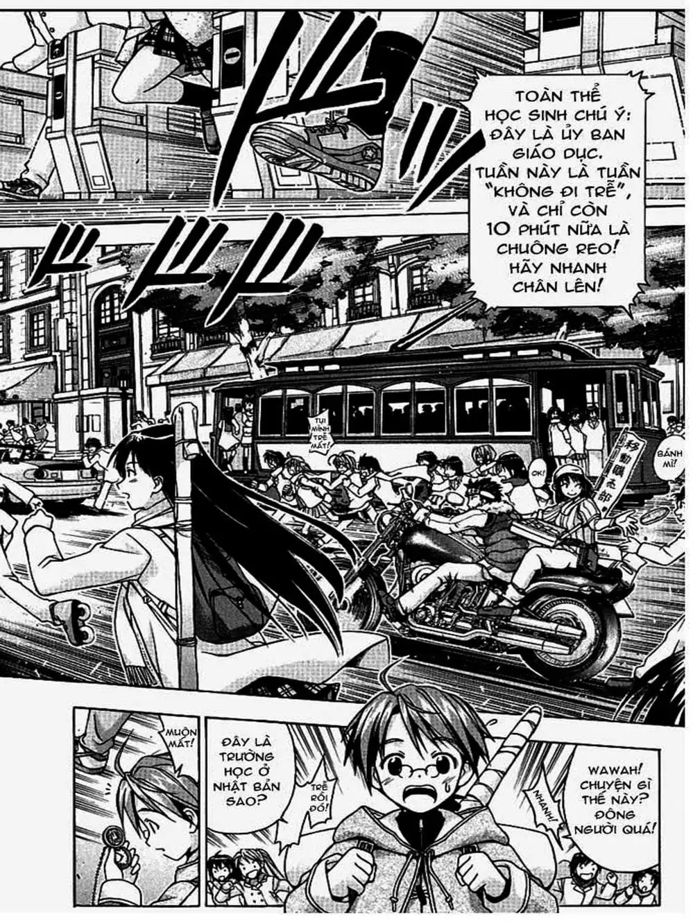 Truyện Tranh Pháp Sư Tí Hon Negima - Mahou Sensei Negima! trang 10