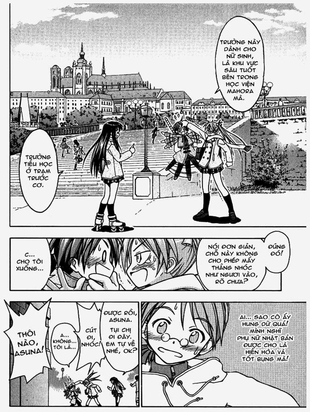 Truyện Tranh Pháp Sư Tí Hon Negima - Mahou Sensei Negima! trang 10