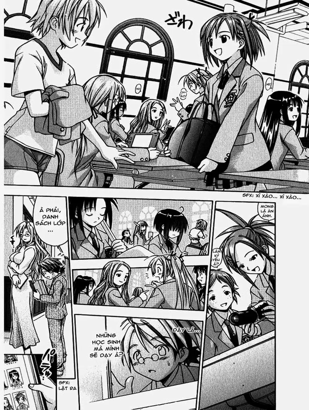 Truyện Tranh Pháp Sư Tí Hon Negima - Mahou Sensei Negima! trang 10