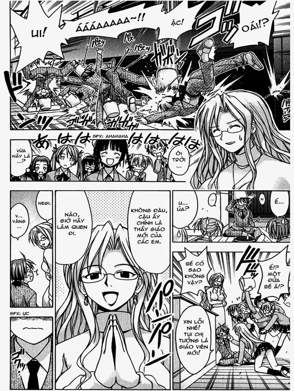 Truyện Tranh Pháp Sư Tí Hon Negima - Mahou Sensei Negima! trang 10