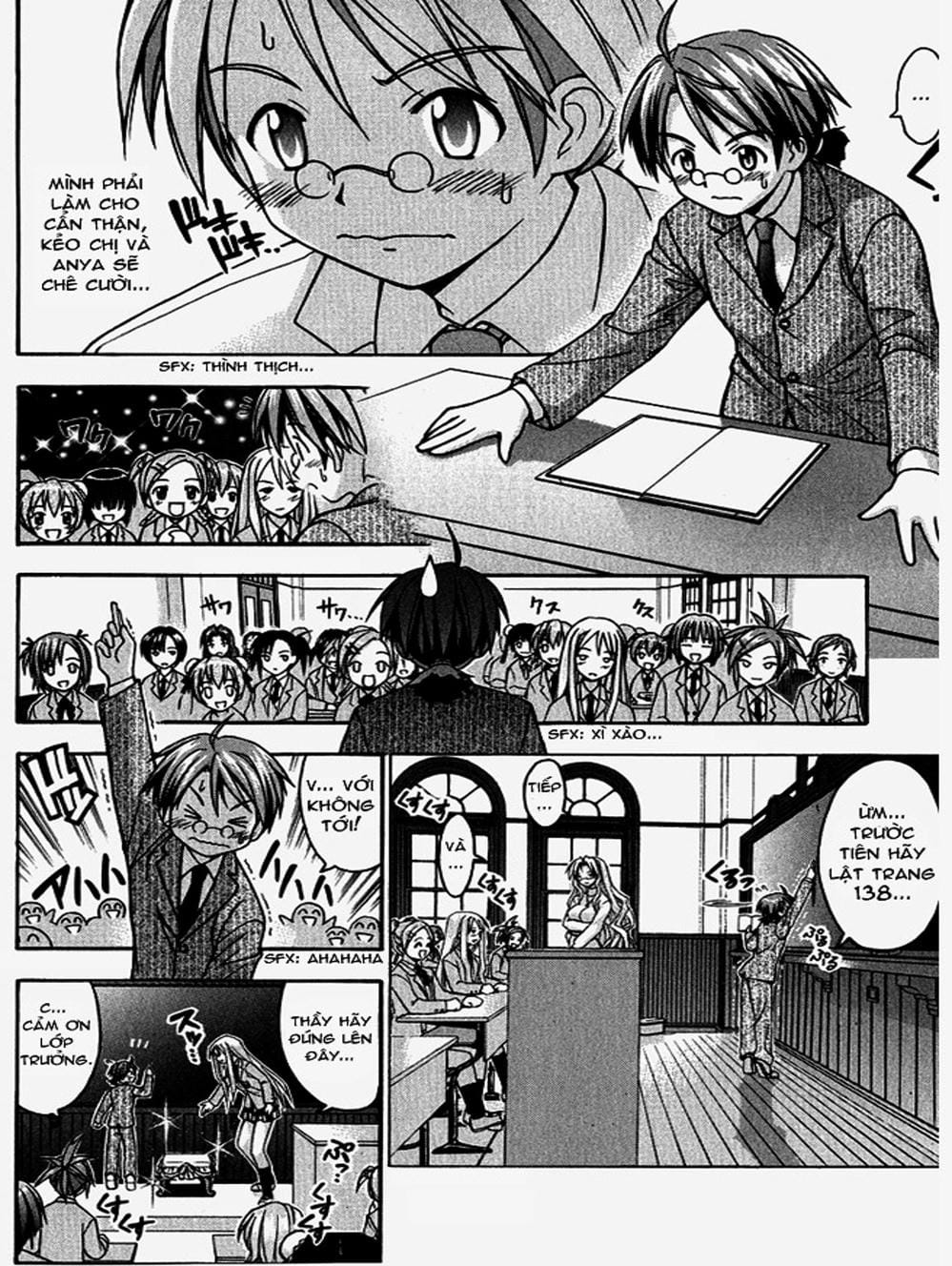 Truyện Tranh Pháp Sư Tí Hon Negima - Mahou Sensei Negima! trang 10