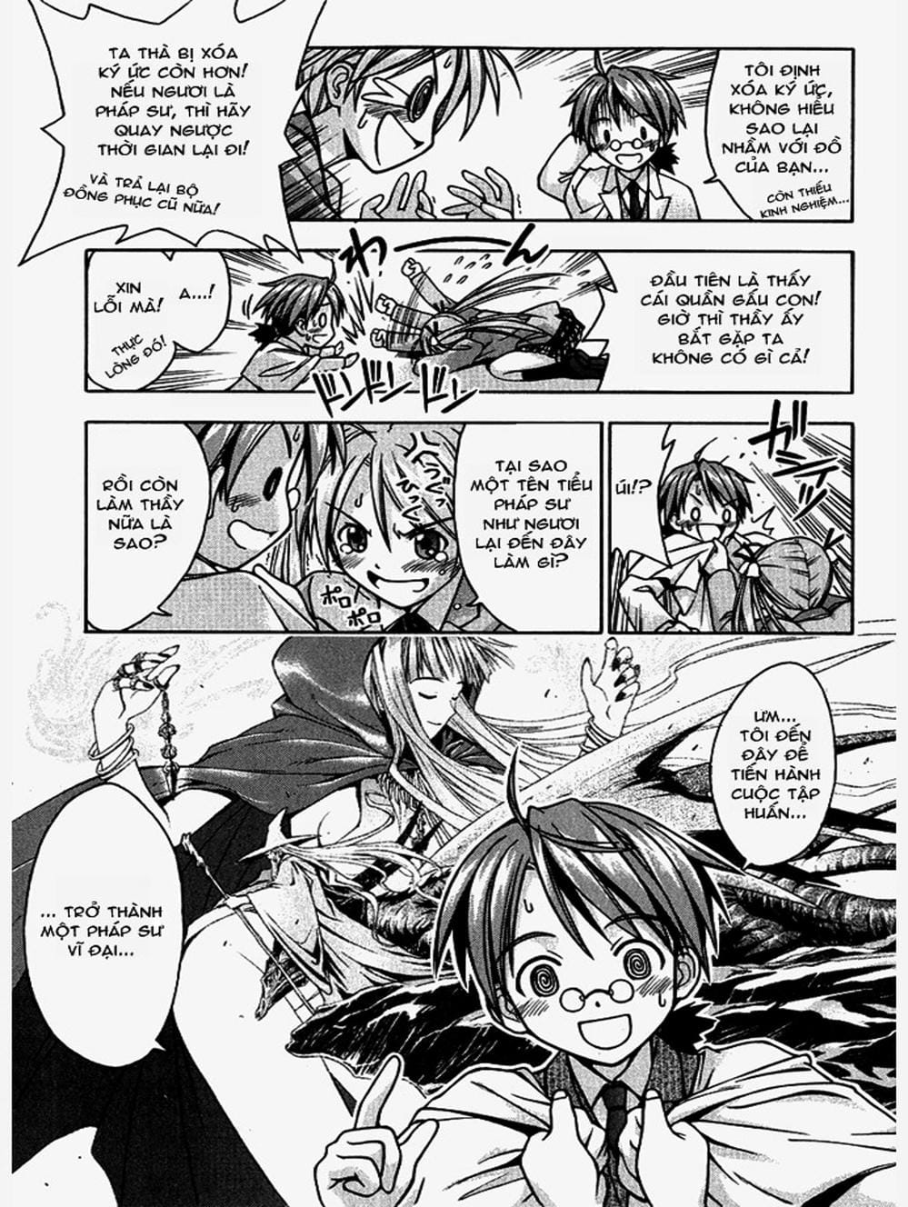 Truyện Tranh Pháp Sư Tí Hon Negima - Mahou Sensei Negima! trang 10