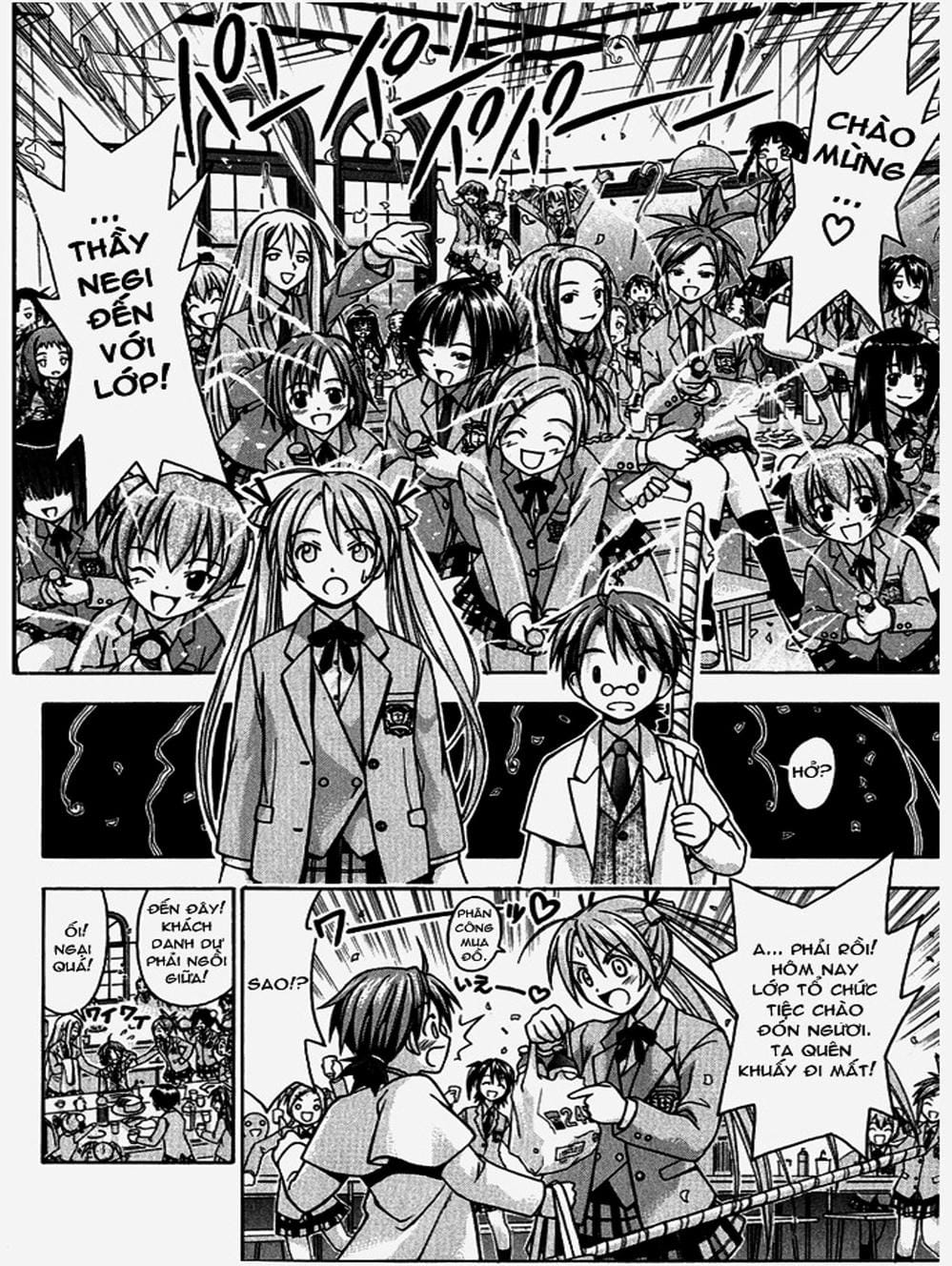 Truyện Tranh Pháp Sư Tí Hon Negima - Mahou Sensei Negima! trang 10