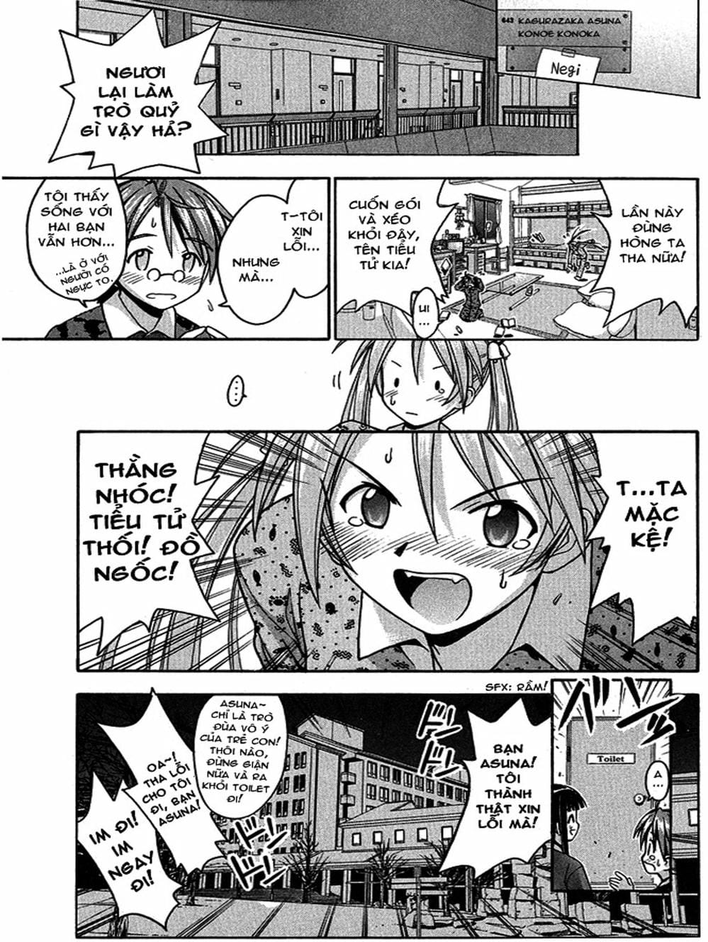 Truyện Tranh Pháp Sư Tí Hon Negima - Mahou Sensei Negima! trang 10