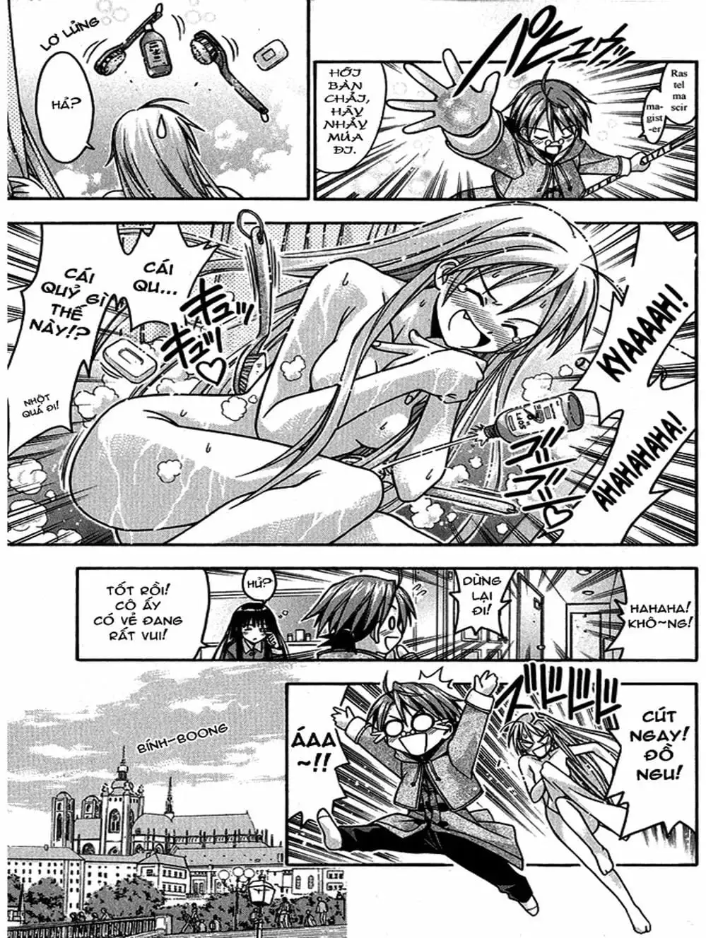 Truyện Tranh Pháp Sư Tí Hon Negima - Mahou Sensei Negima! trang 10