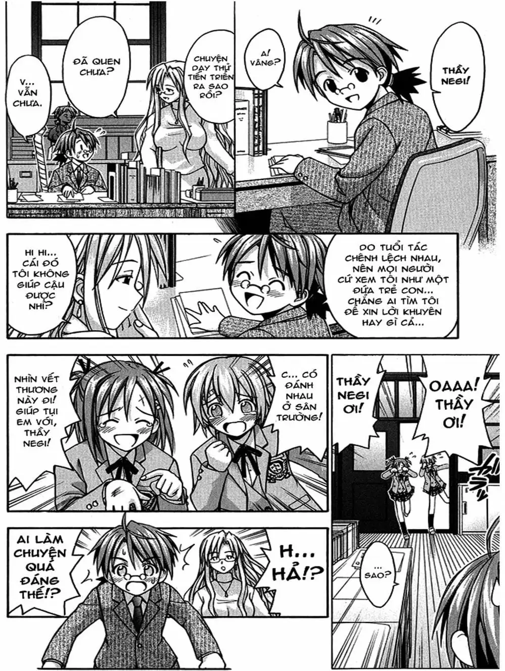 Truyện Tranh Pháp Sư Tí Hon Negima - Mahou Sensei Negima! trang 10