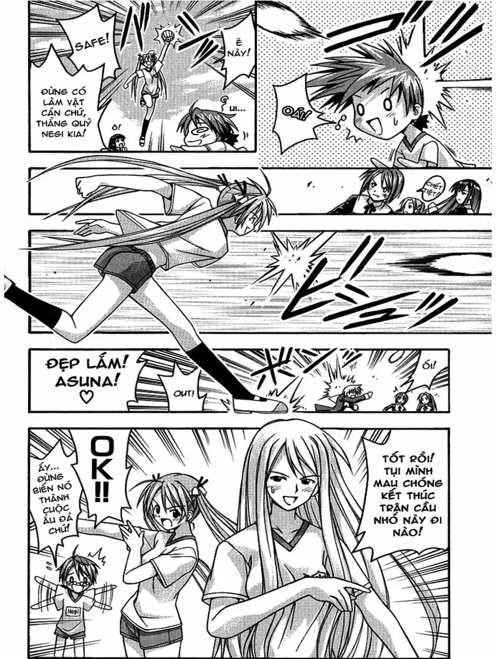 Truyện Tranh Pháp Sư Tí Hon Negima - Mahou Sensei Negima! trang 10