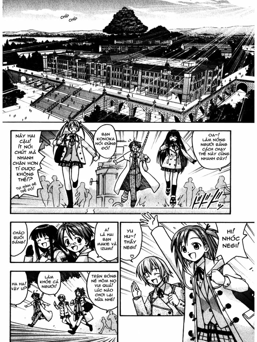 Truyện Tranh Pháp Sư Tí Hon Negima - Mahou Sensei Negima! trang 10