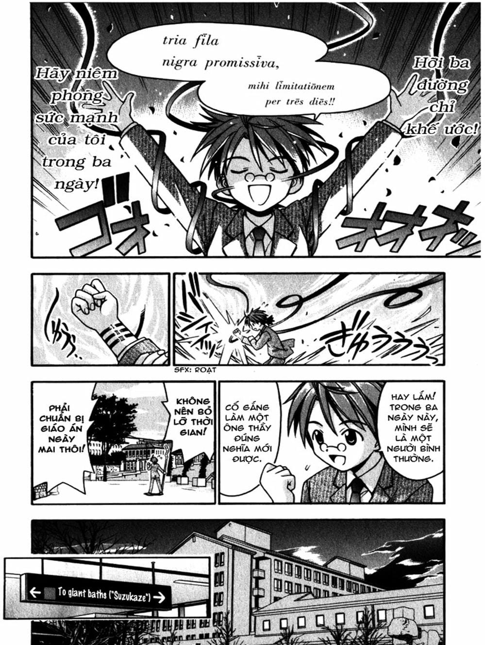 Truyện Tranh Pháp Sư Tí Hon Negima - Mahou Sensei Negima! trang 10