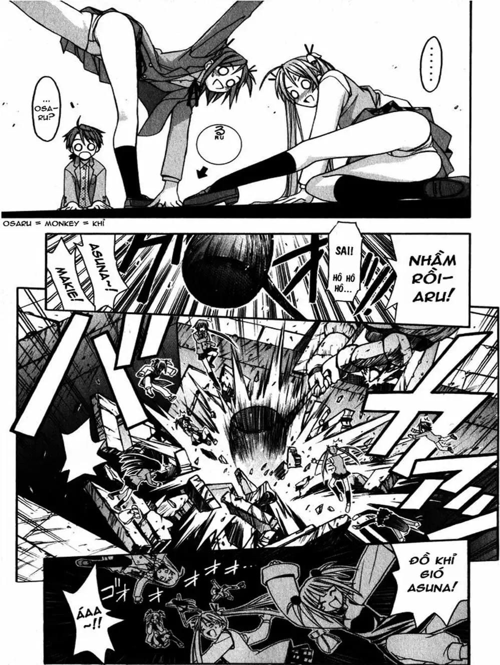 Truyện Tranh Pháp Sư Tí Hon Negima - Mahou Sensei Negima! trang 10