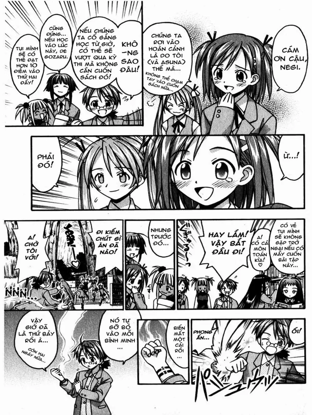 Truyện Tranh Pháp Sư Tí Hon Negima - Mahou Sensei Negima! trang 10