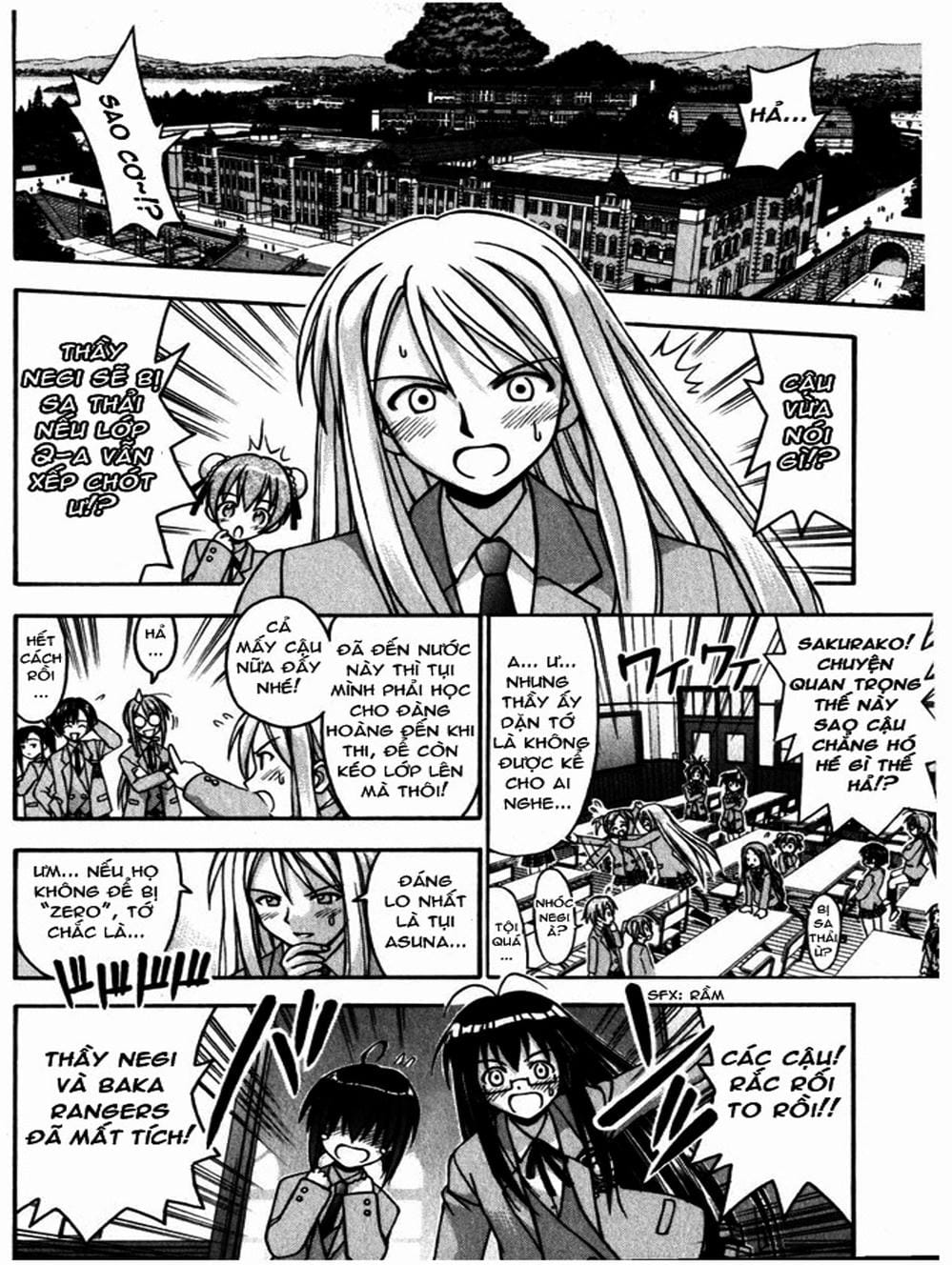Truyện Tranh Pháp Sư Tí Hon Negima - Mahou Sensei Negima! trang 10