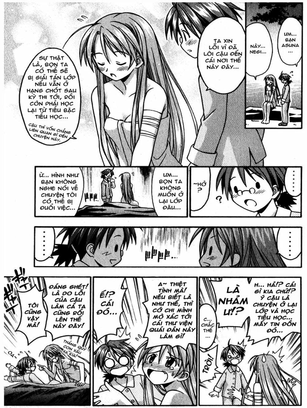 Truyện Tranh Pháp Sư Tí Hon Negima - Mahou Sensei Negima! trang 10