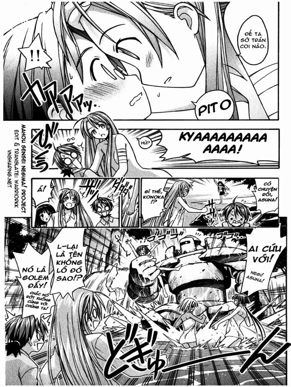 Truyện Tranh Pháp Sư Tí Hon Negima - Mahou Sensei Negima! trang 10