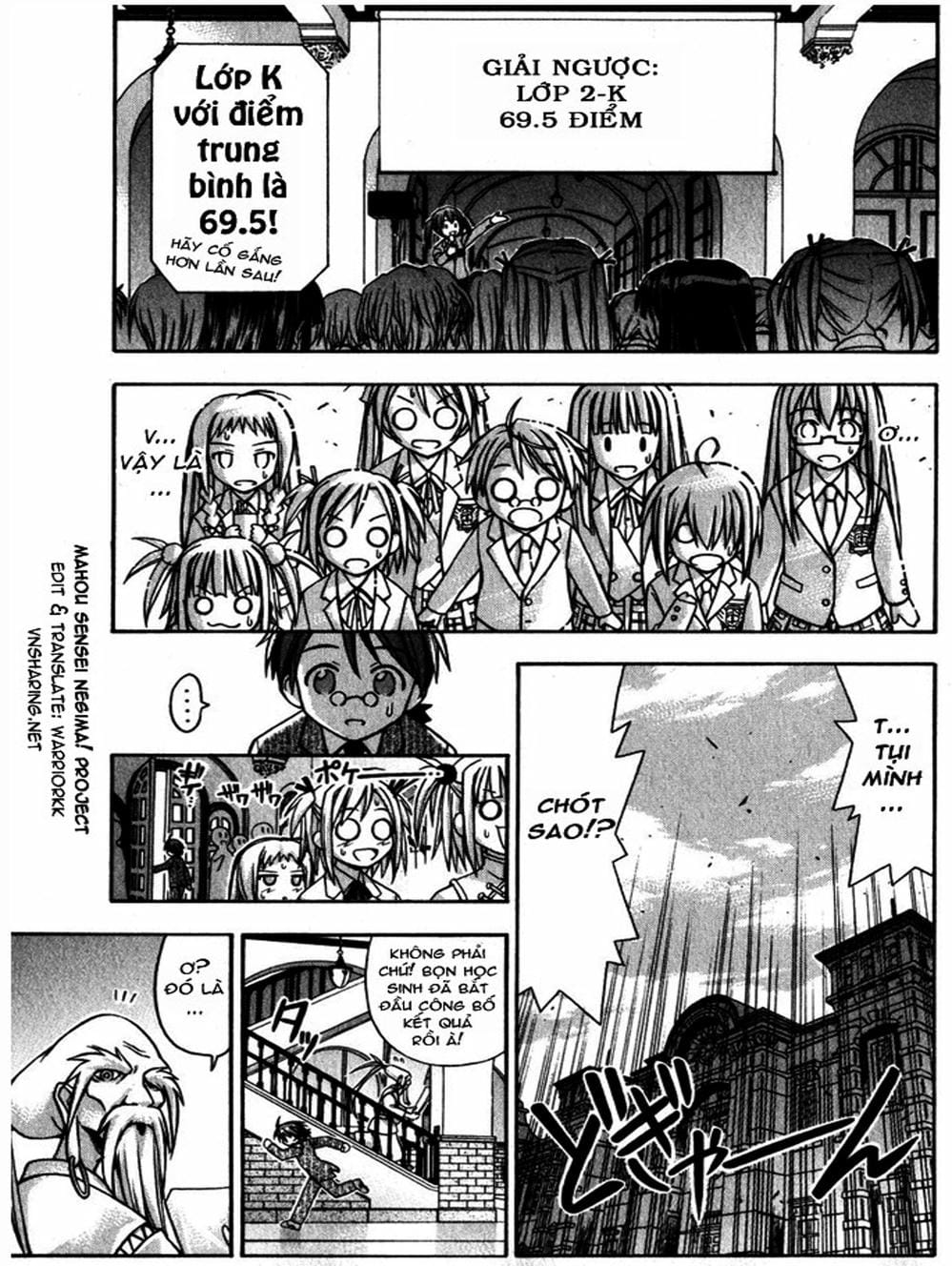 Truyện Tranh Pháp Sư Tí Hon Negima - Mahou Sensei Negima! trang 10