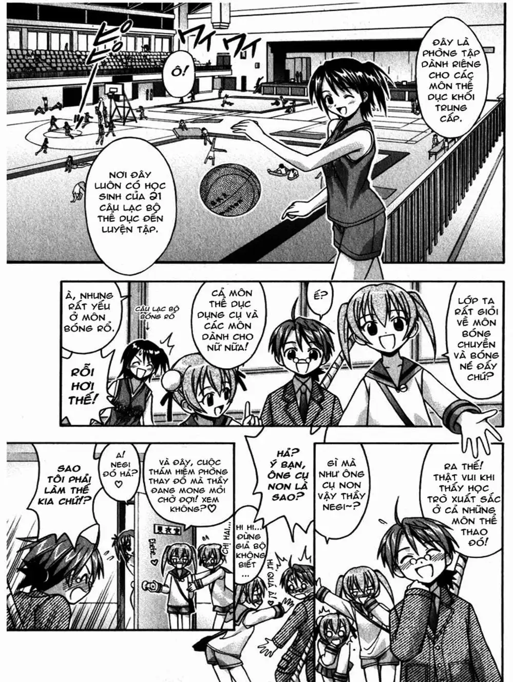 Truyện Tranh Pháp Sư Tí Hon Negima - Mahou Sensei Negima! trang 10