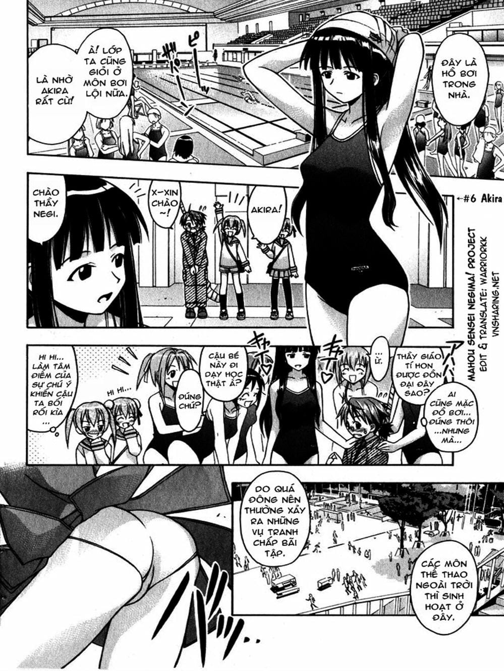 Truyện Tranh Pháp Sư Tí Hon Negima - Mahou Sensei Negima! trang 10