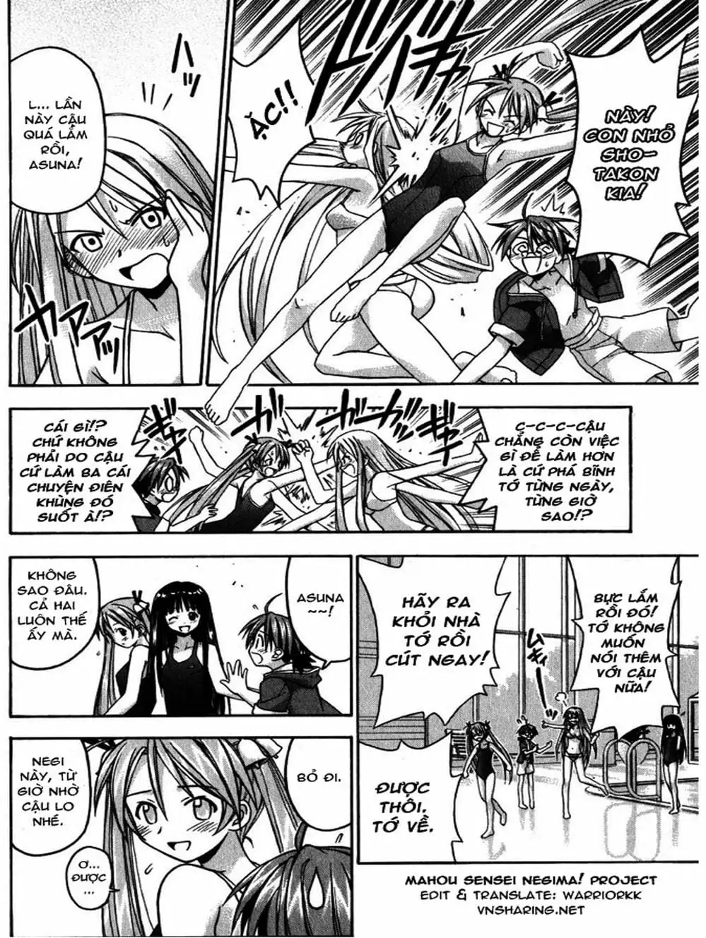 Truyện Tranh Pháp Sư Tí Hon Negima - Mahou Sensei Negima! trang 10
