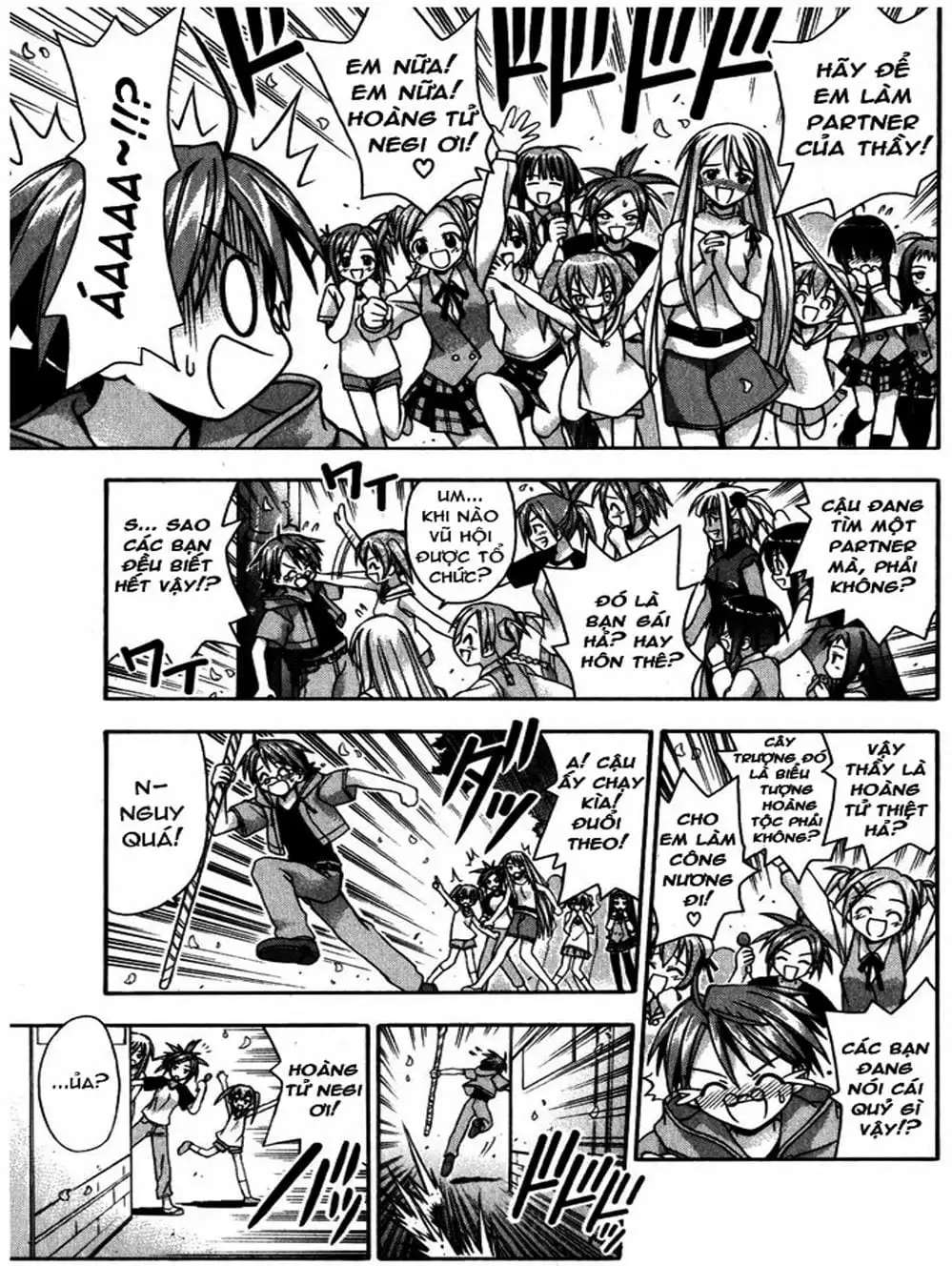 Truyện Tranh Pháp Sư Tí Hon Negima - Mahou Sensei Negima! trang 10