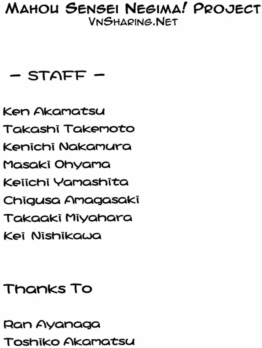 Truyện Tranh Pháp Sư Tí Hon Negima - Mahou Sensei Negima! trang 10