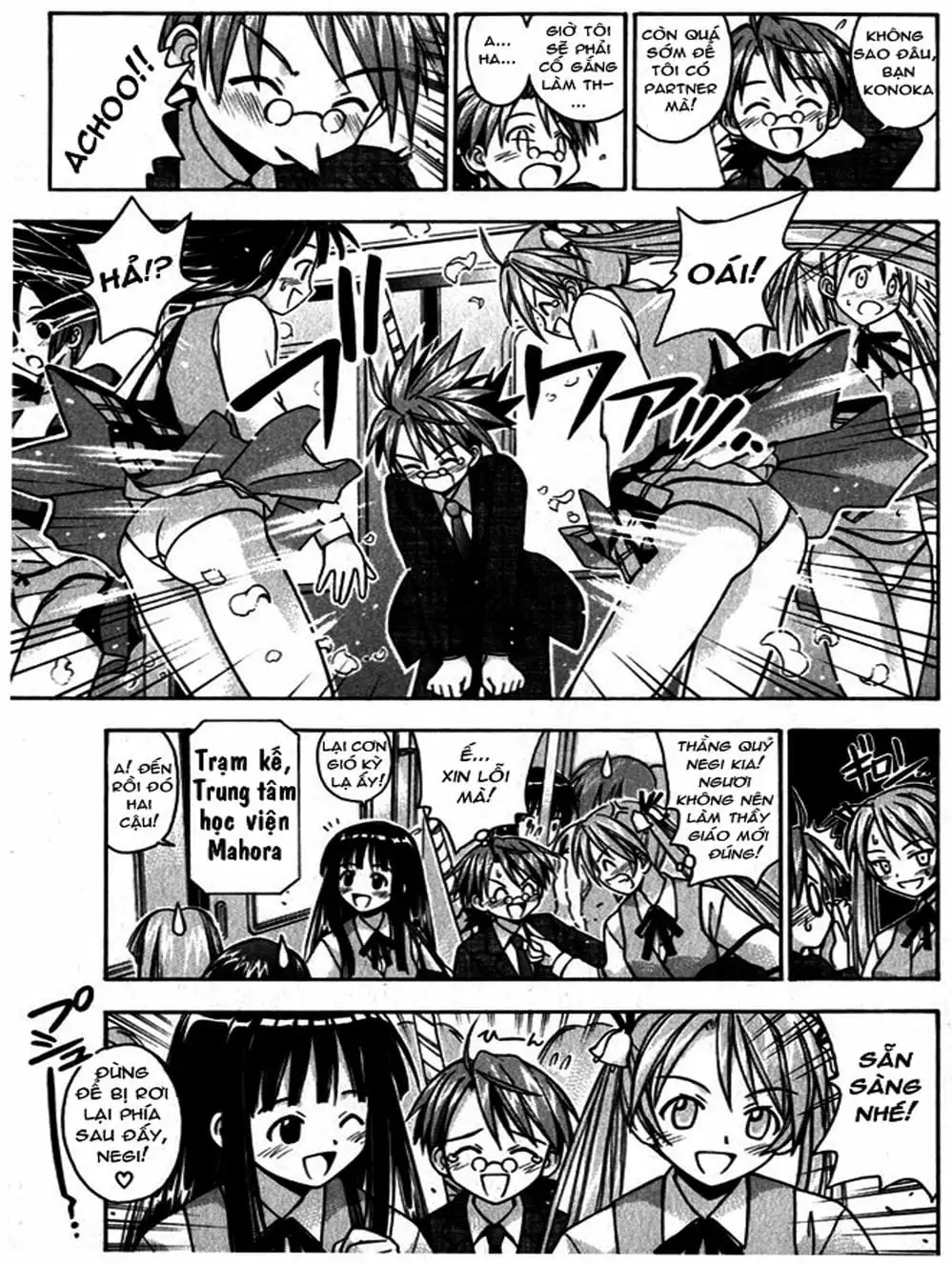 Truyện Tranh Pháp Sư Tí Hon Negima - Mahou Sensei Negima! trang 10