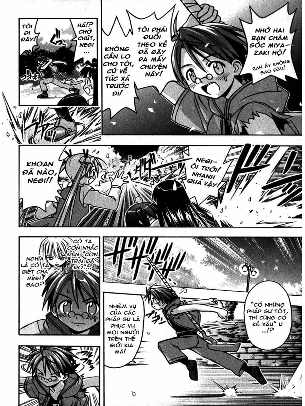 Truyện Tranh Pháp Sư Tí Hon Negima - Mahou Sensei Negima! trang 10