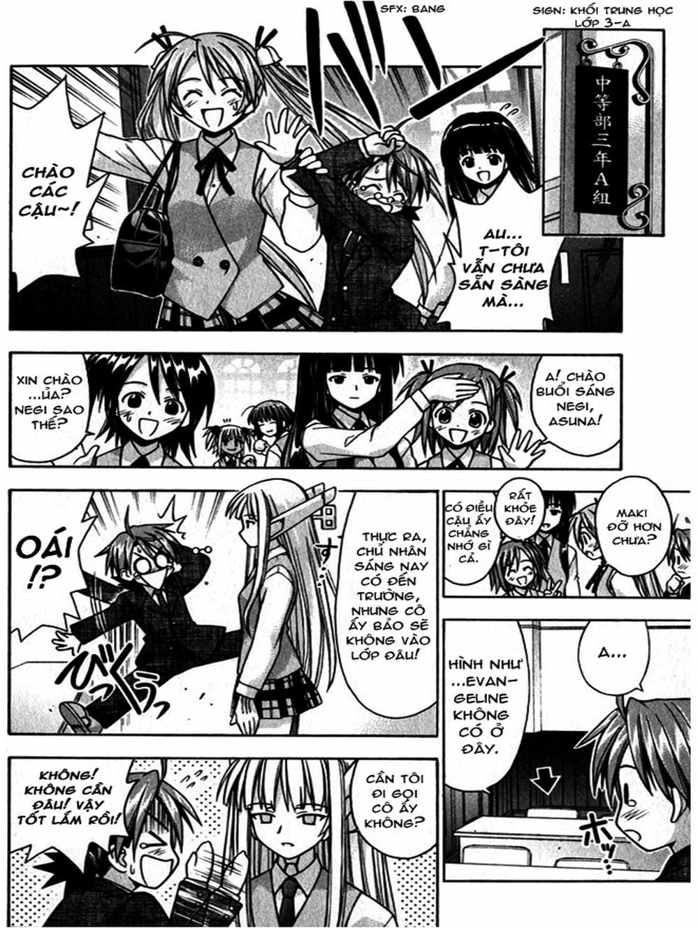 Truyện Tranh Pháp Sư Tí Hon Negima - Mahou Sensei Negima! trang 10