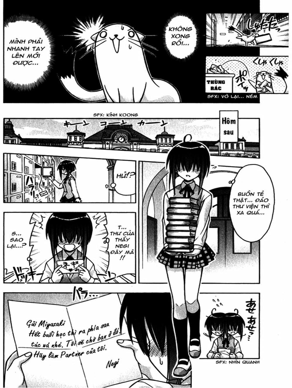 Truyện Tranh Pháp Sư Tí Hon Negima - Mahou Sensei Negima! trang 10