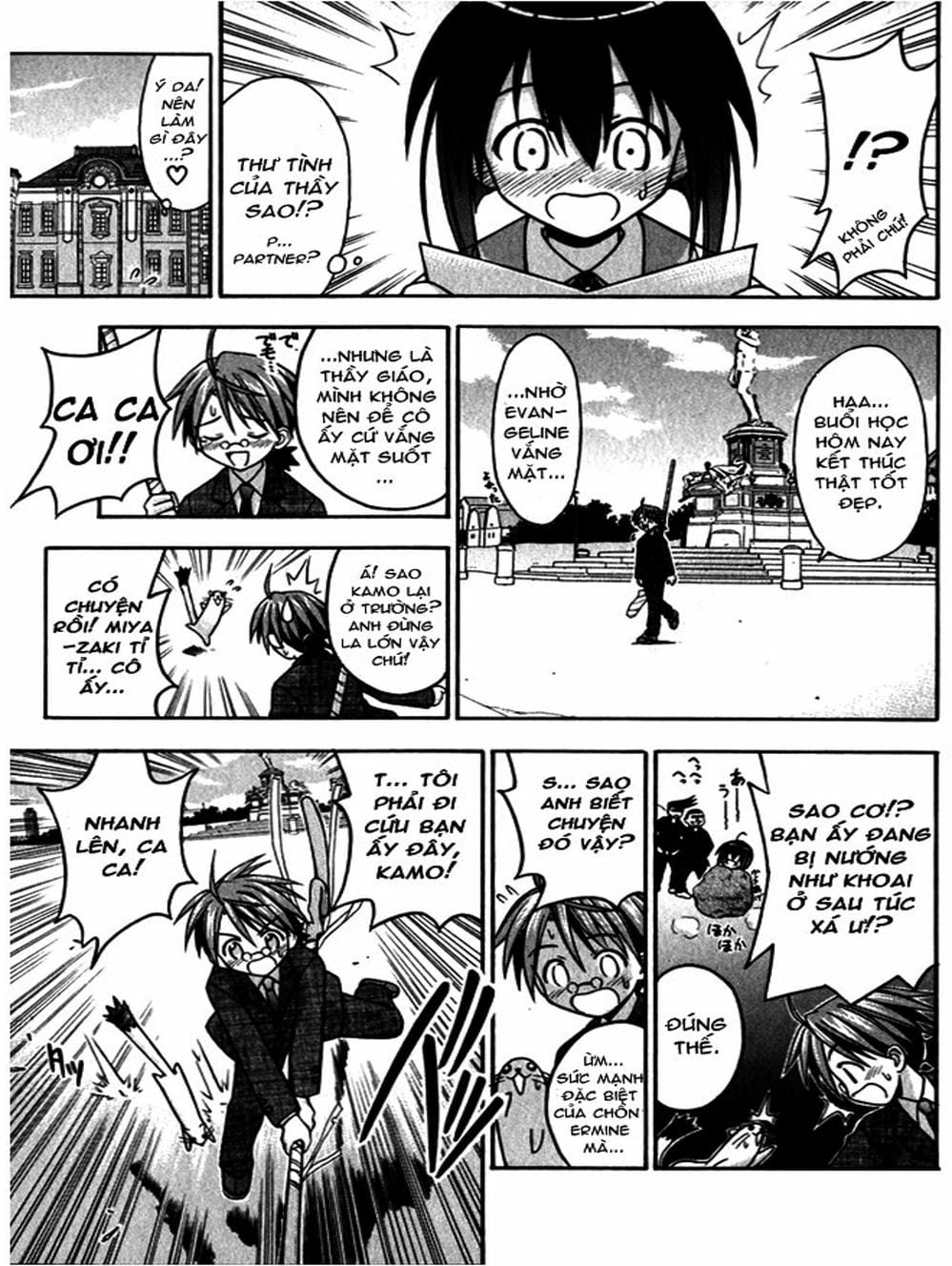 Truyện Tranh Pháp Sư Tí Hon Negima - Mahou Sensei Negima! trang 10