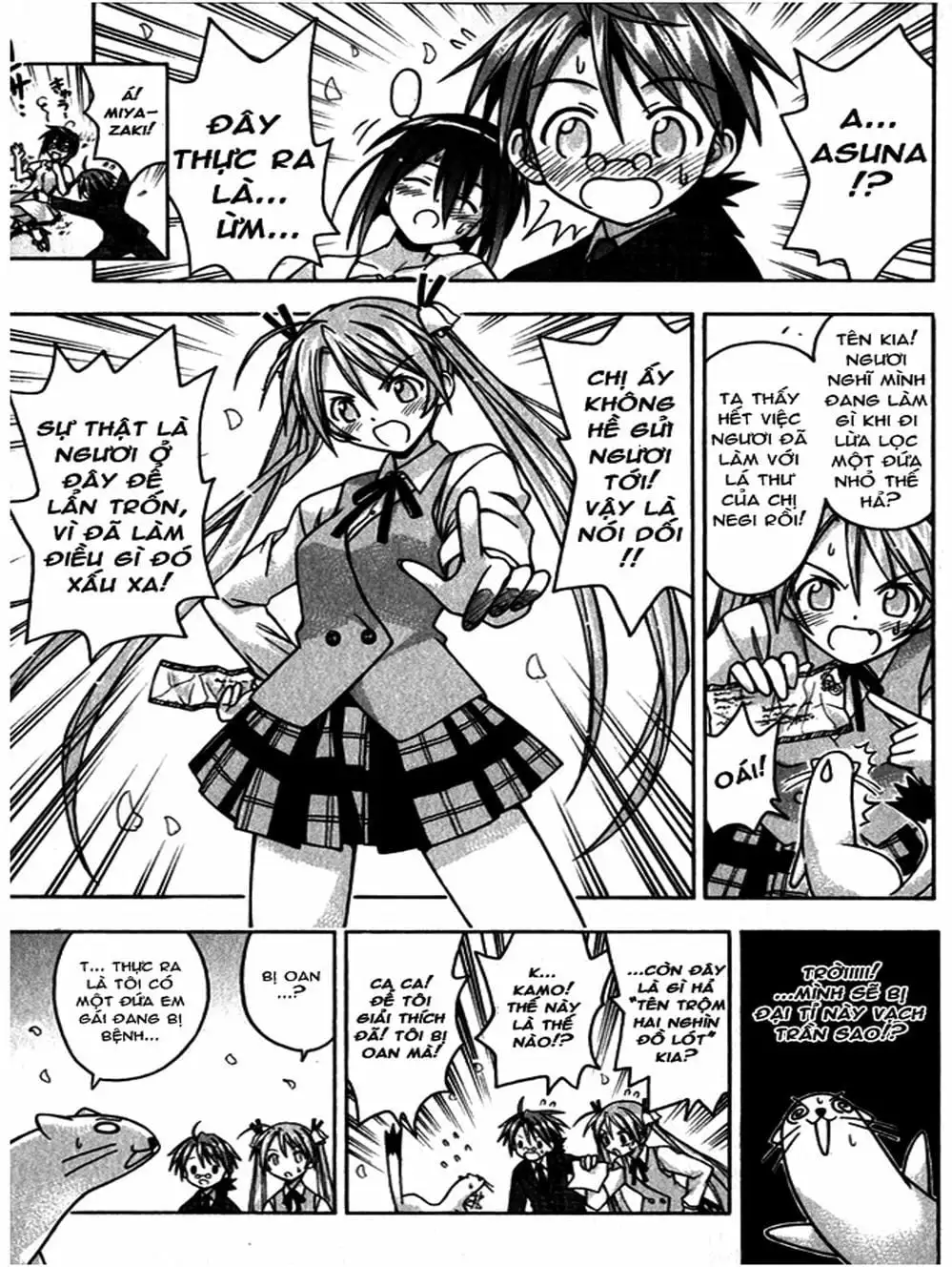 Truyện Tranh Pháp Sư Tí Hon Negima - Mahou Sensei Negima! trang 10