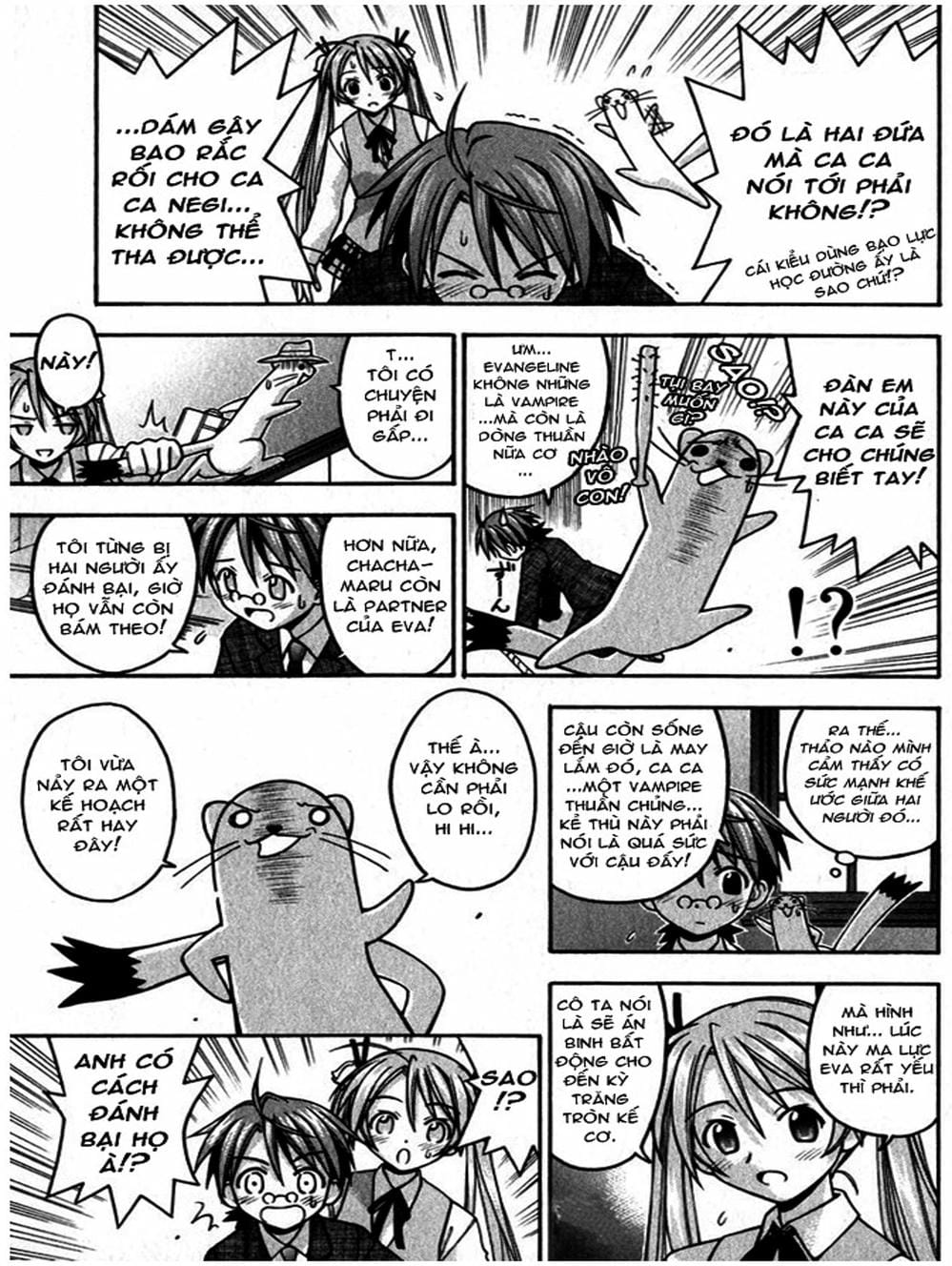 Truyện Tranh Pháp Sư Tí Hon Negima - Mahou Sensei Negima! trang 10