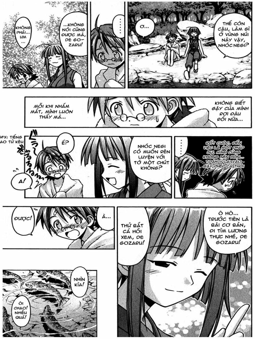 Truyện Tranh Pháp Sư Tí Hon Negima - Mahou Sensei Negima! trang 10