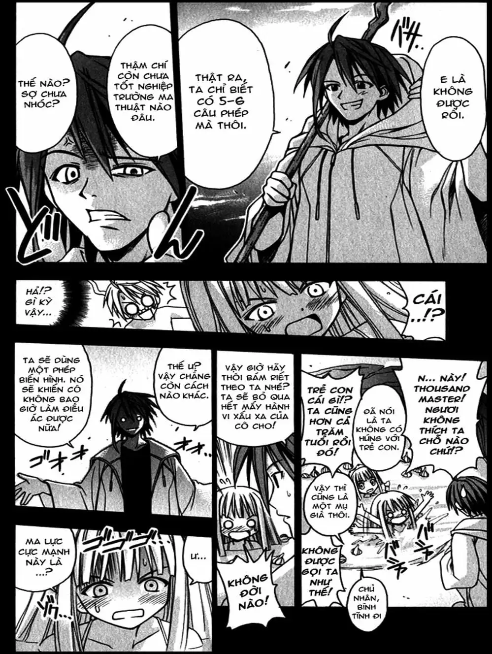 Truyện Tranh Pháp Sư Tí Hon Negima - Mahou Sensei Negima! trang 10