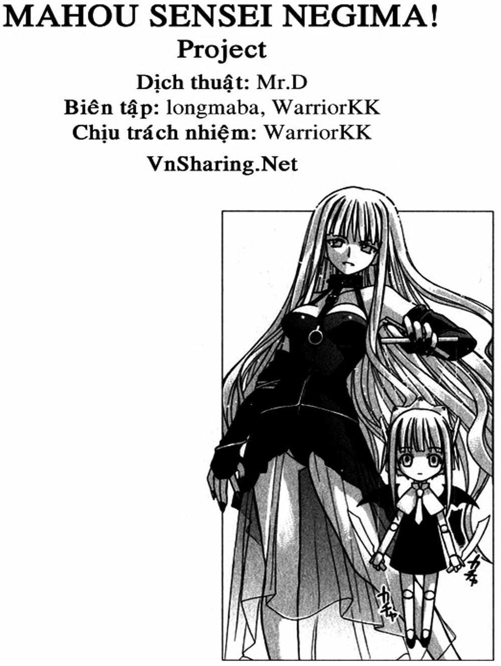 Truyện Tranh Pháp Sư Tí Hon Negima - Mahou Sensei Negima! trang 10